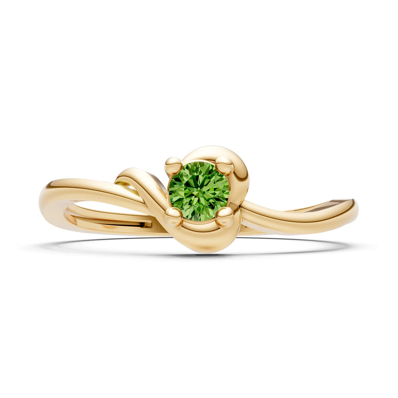 Dainty Minimal Twist Ring