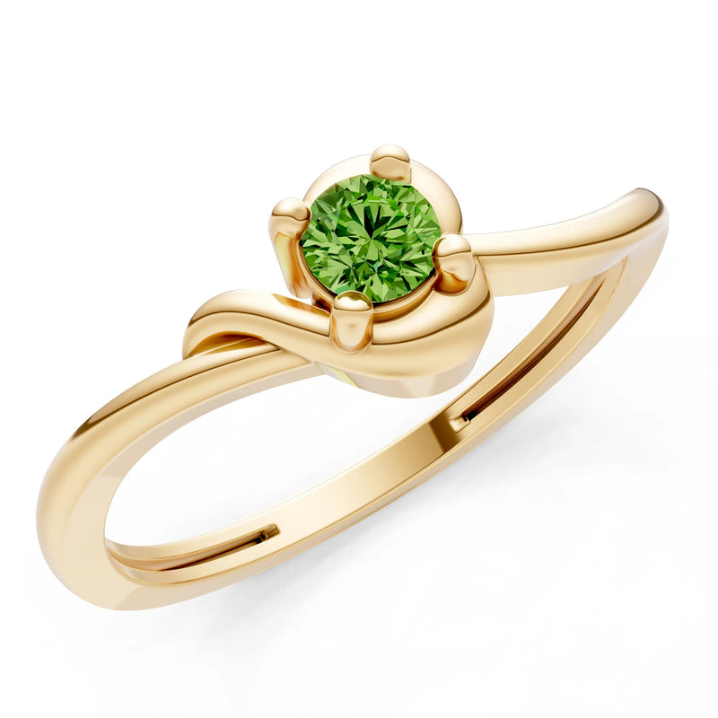 Dainty Minimal Twist Ring