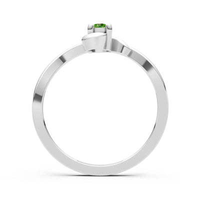 Dainty Minimal Twist Ring