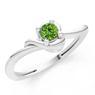 Dainty Minimal Twist Ring