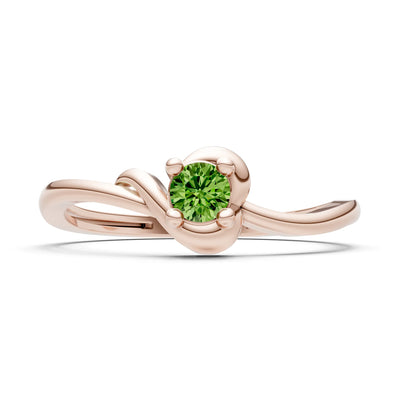 Dainty Minimal Twist Ring