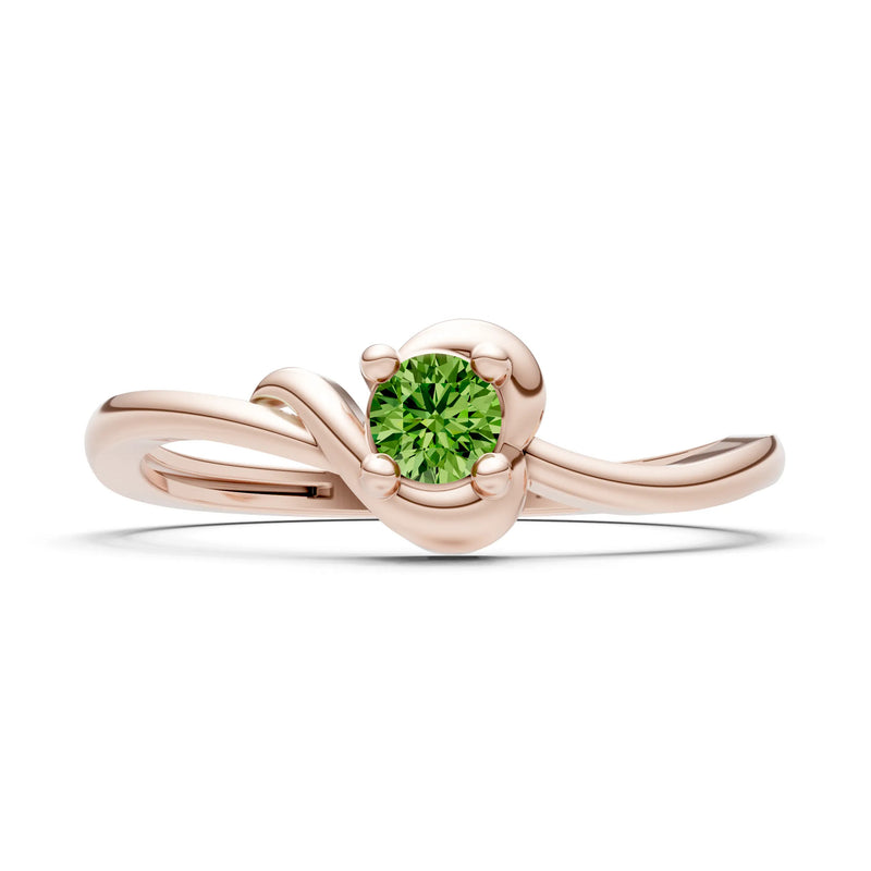 Dainty Minimal Twist Ring