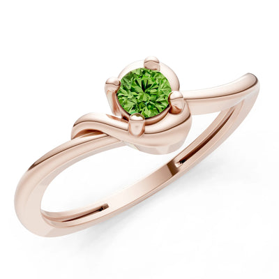 Dainty Minimal Twist Ring