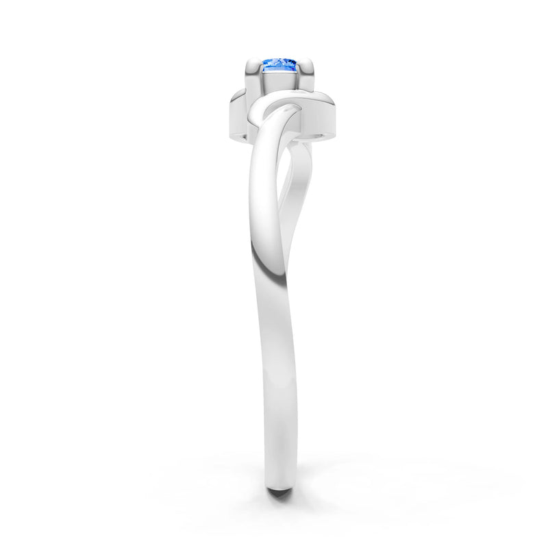 Dainty Minimal Twist Ring