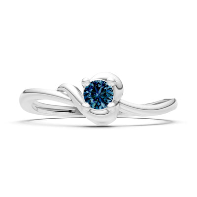 Dainty Minimal Twist Ring