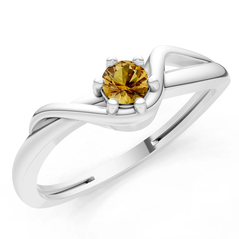 Dainty Sculpted Wave Ring
