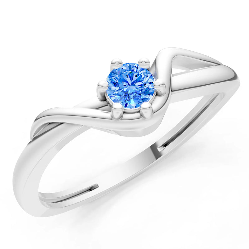 Dainty Sculpted Wave Ring