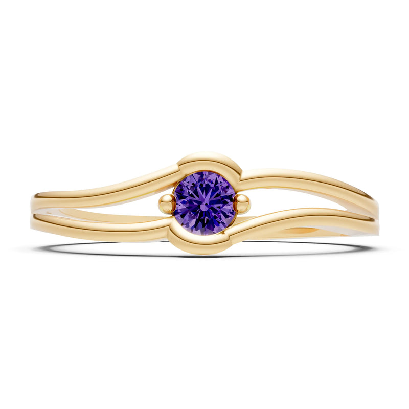 Dainty Bypass Embrace Ring