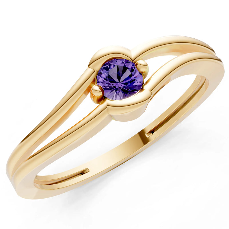 Dainty Bypass Embrace Ring