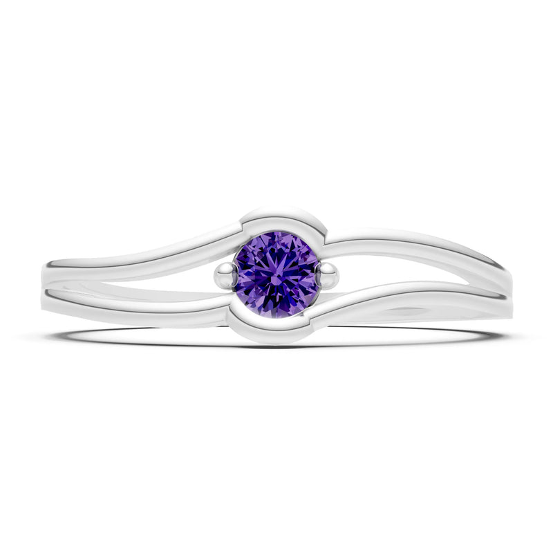 Dainty Bypass Embrace Ring