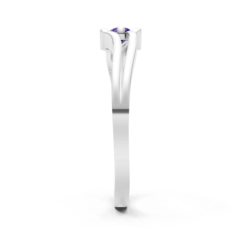 Dainty Bypass Embrace Ring