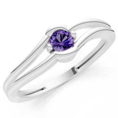 Dainty Bypass Embrace Ring
