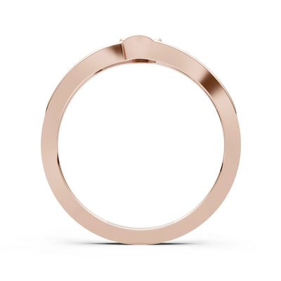 Dainty Bypass Embrace Ring