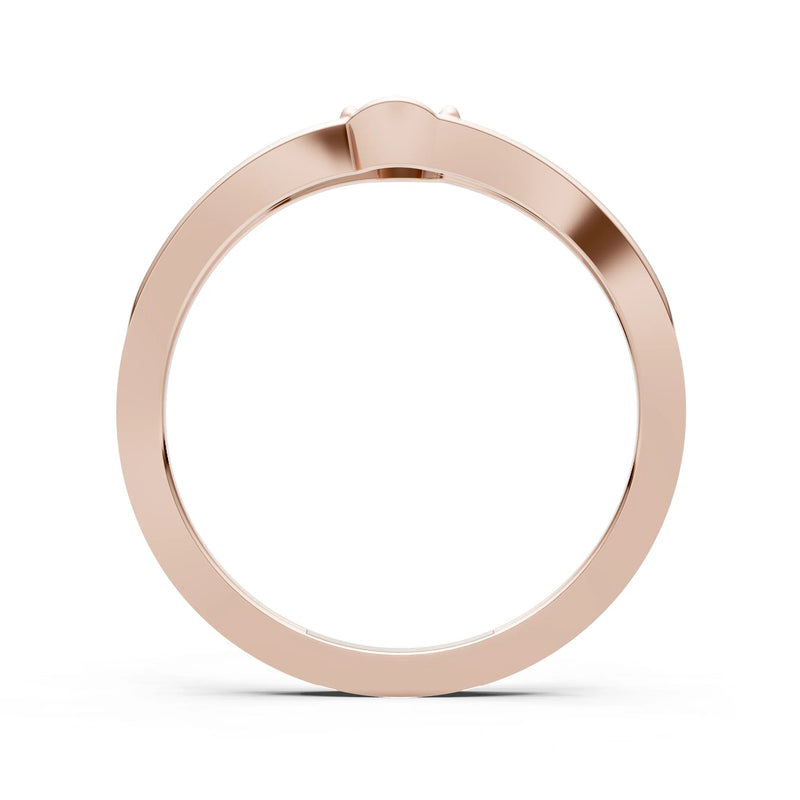 Dainty Bypass Embrace Ring