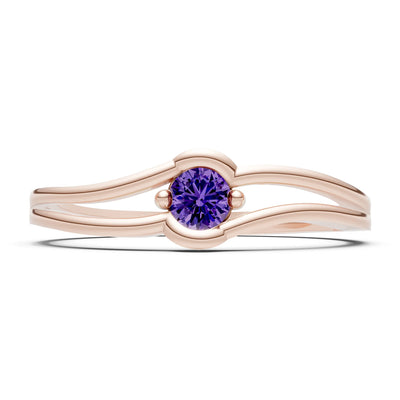 Dainty Bypass Embrace Ring