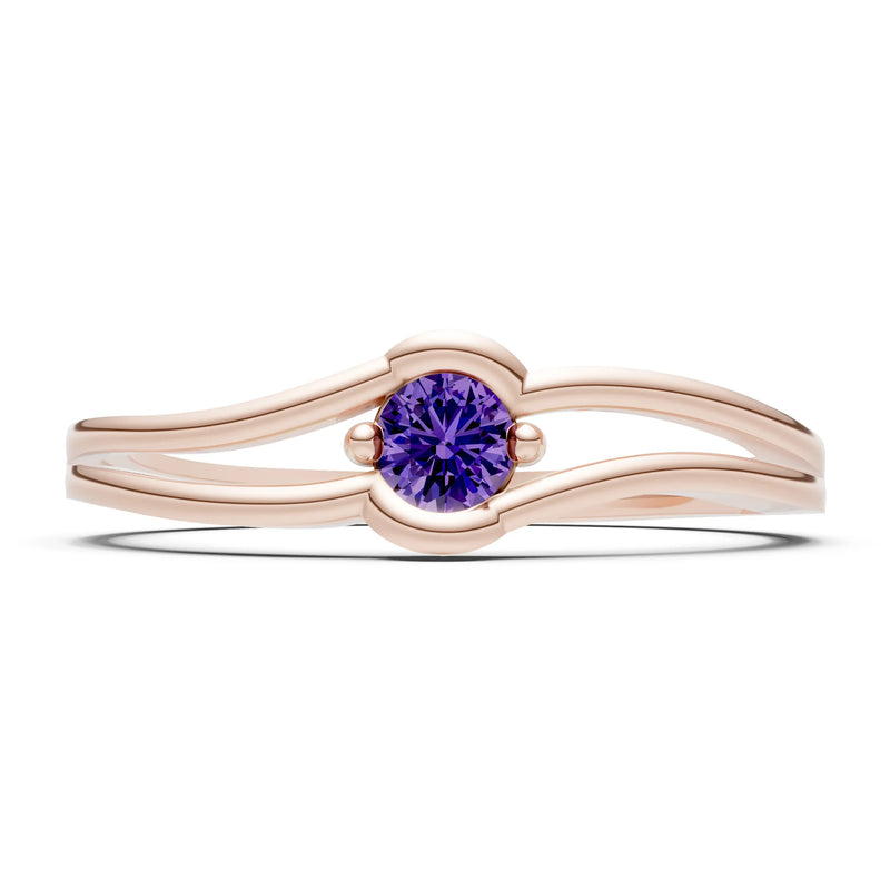 Dainty Bypass Embrace Ring