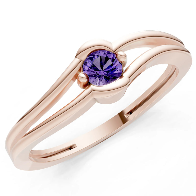 Dainty Bypass Embrace Ring