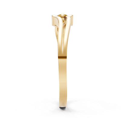 Dainty Bypass Embrace Ring