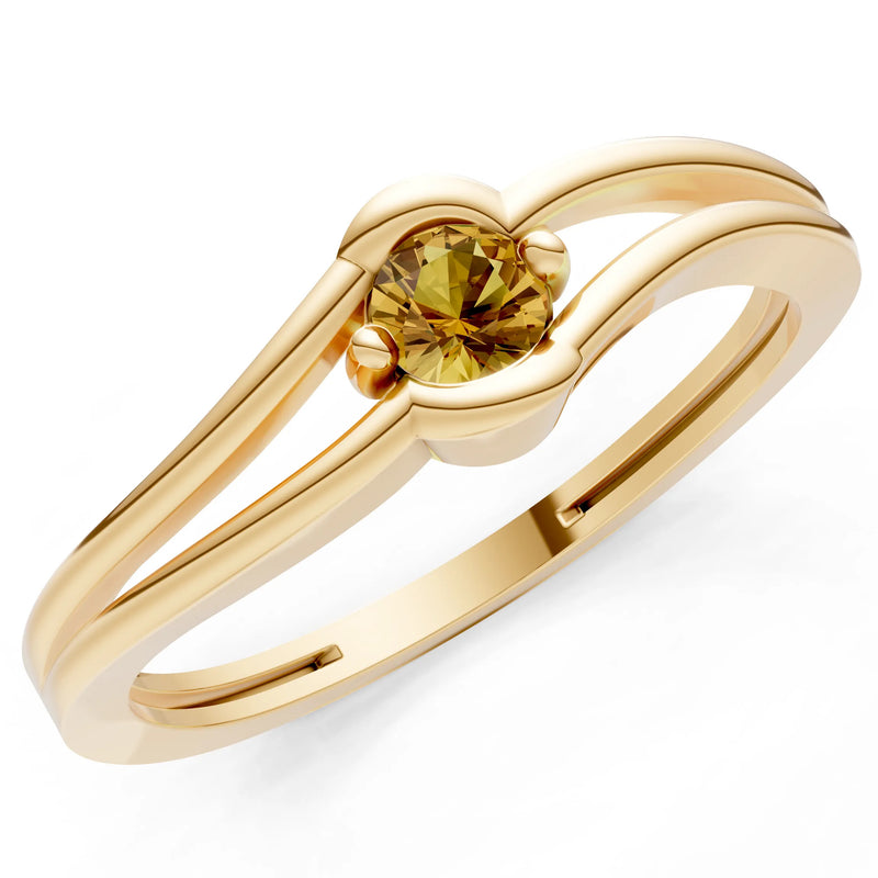 Dainty Bypass Embrace Ring
