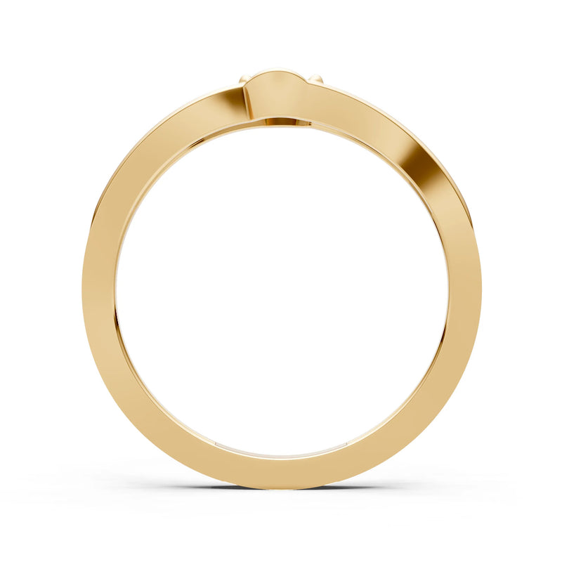 Dainty Bypass Embrace Ring