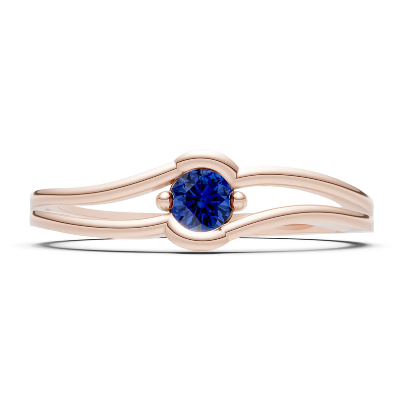 Dainty Bypass Embrace Ring