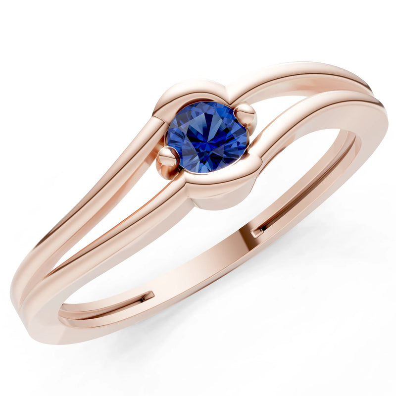 Dainty Bypass Embrace Ring
