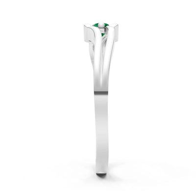 Dainty Bypass Embrace Ring