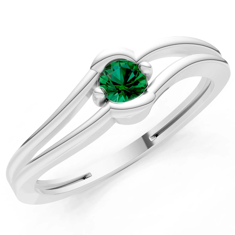 Dainty Bypass Embrace Ring