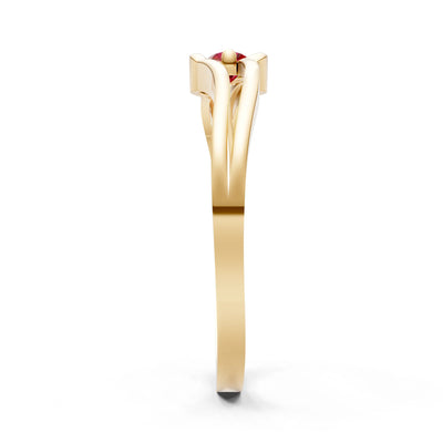 Dainty Bypass Embrace Ring