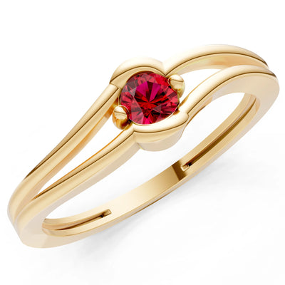 Dainty Bypass Embrace Ring