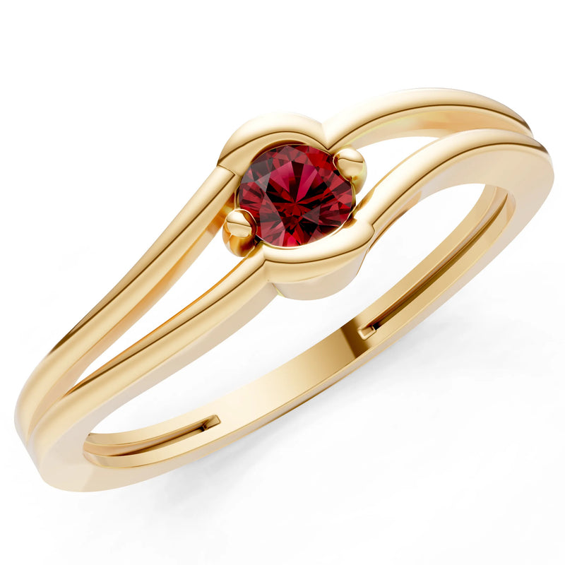 Dainty Bypass Embrace Ring