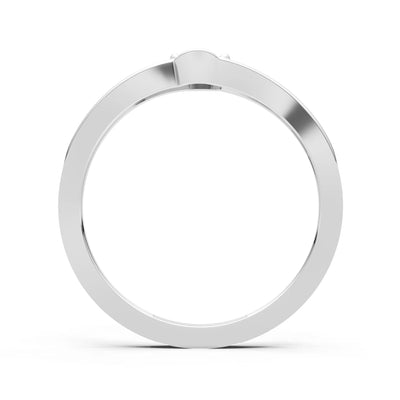 Dainty Bypass Embrace Ring