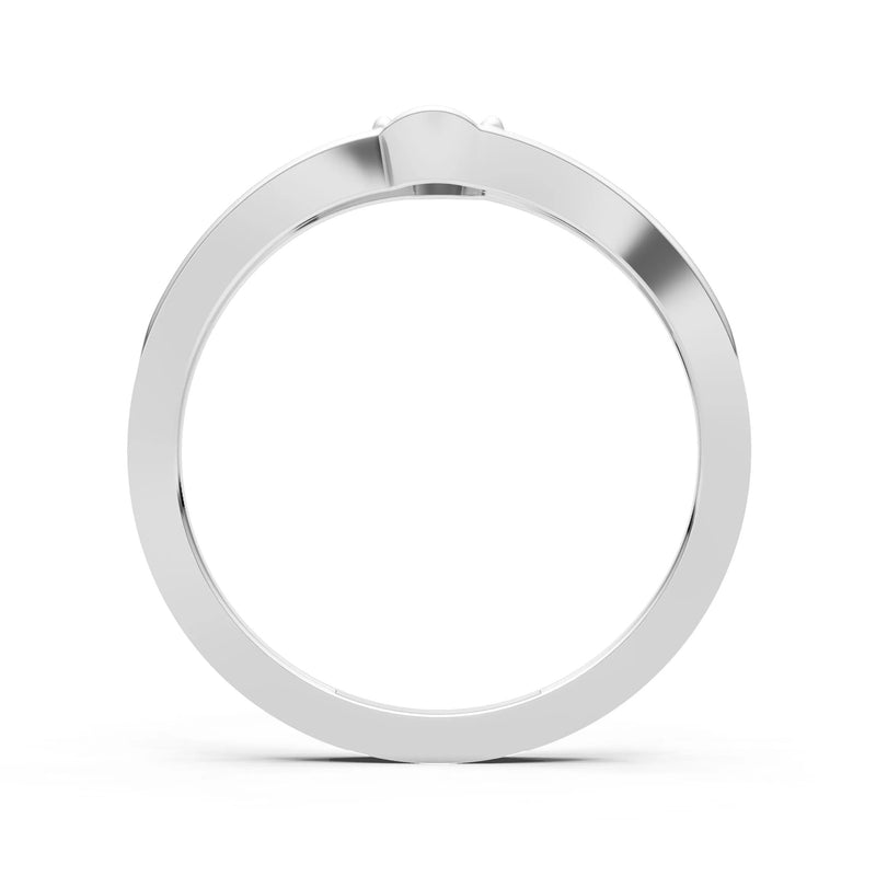 Dainty Bypass Embrace Ring