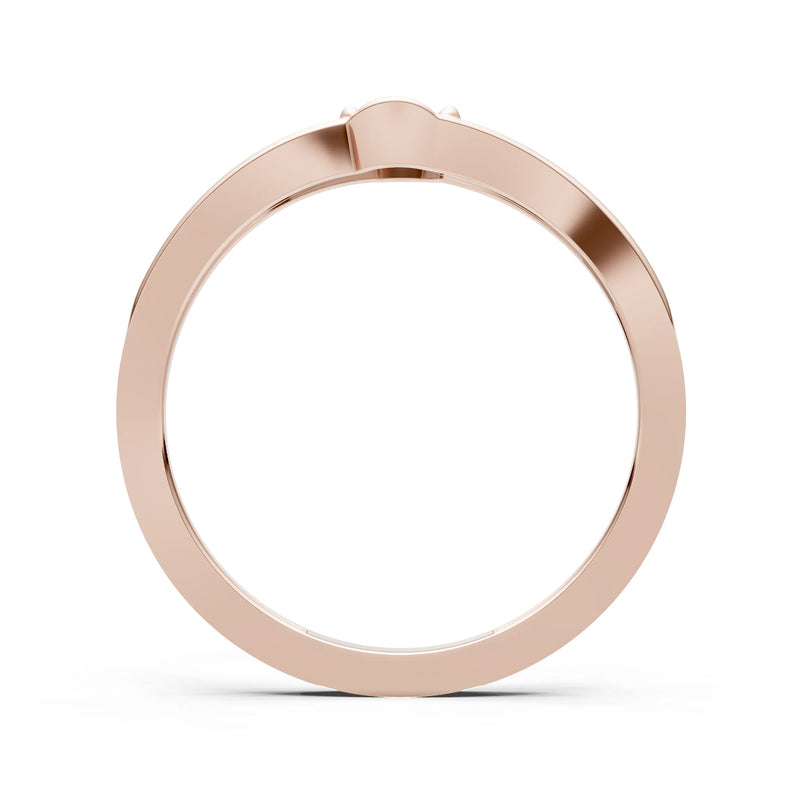 Dainty Bypass Embrace Ring
