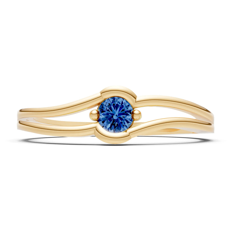 Dainty Bypass Embrace Ring