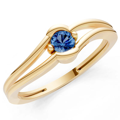 Dainty Bypass Embrace Ring