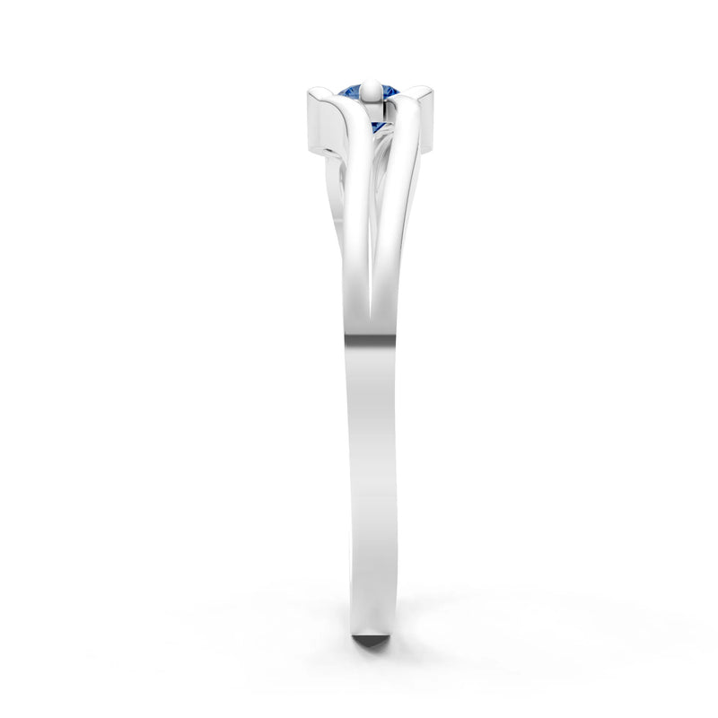 Dainty Bypass Embrace Ring