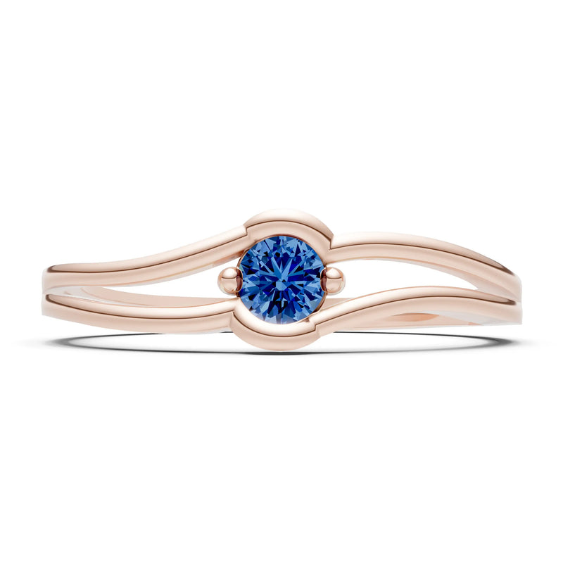Dainty Bypass Embrace Ring