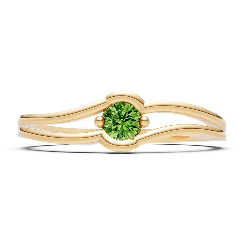 Dainty Bypass Embrace Ring