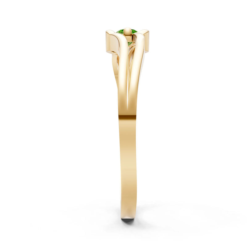 Dainty Bypass Embrace Ring
