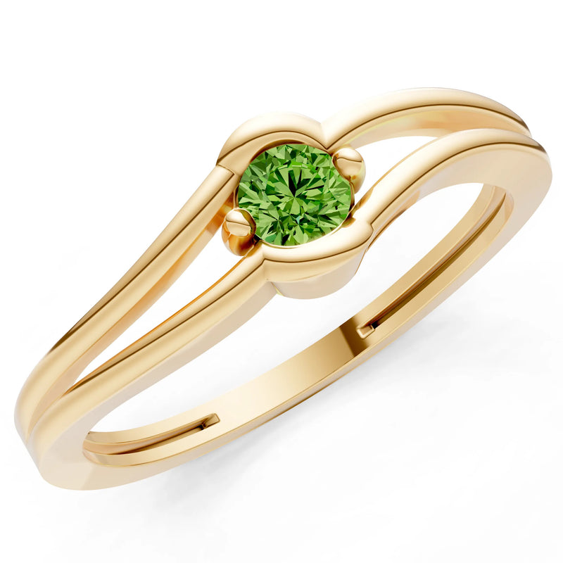 Dainty Bypass Embrace Ring
