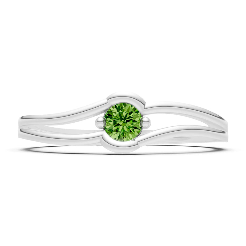 Dainty Bypass Embrace Ring