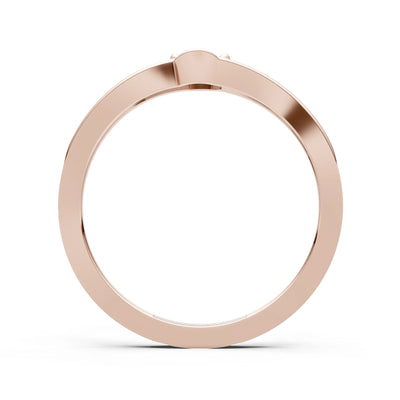 Dainty Bypass Embrace Ring
