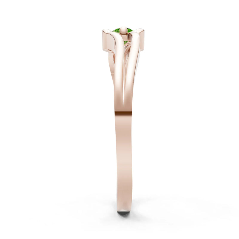 Dainty Bypass Embrace Ring