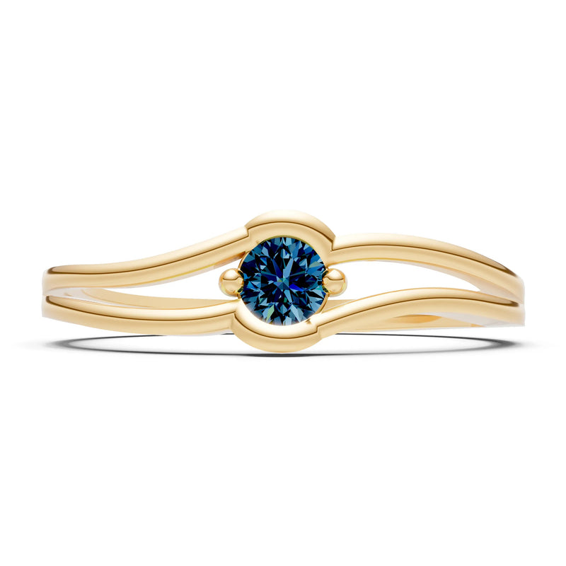 Dainty Bypass Embrace Ring