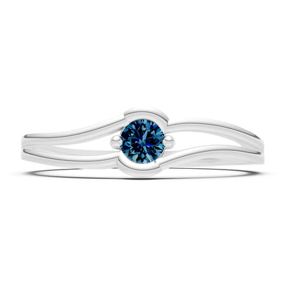 Dainty Bypass Embrace Ring