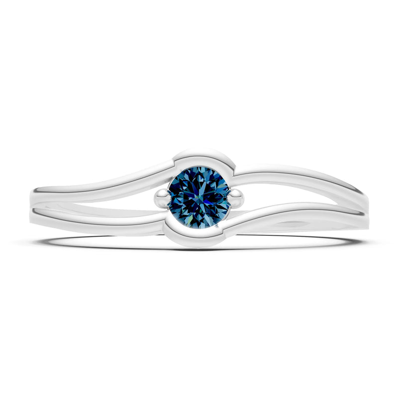 Dainty Bypass Embrace Ring