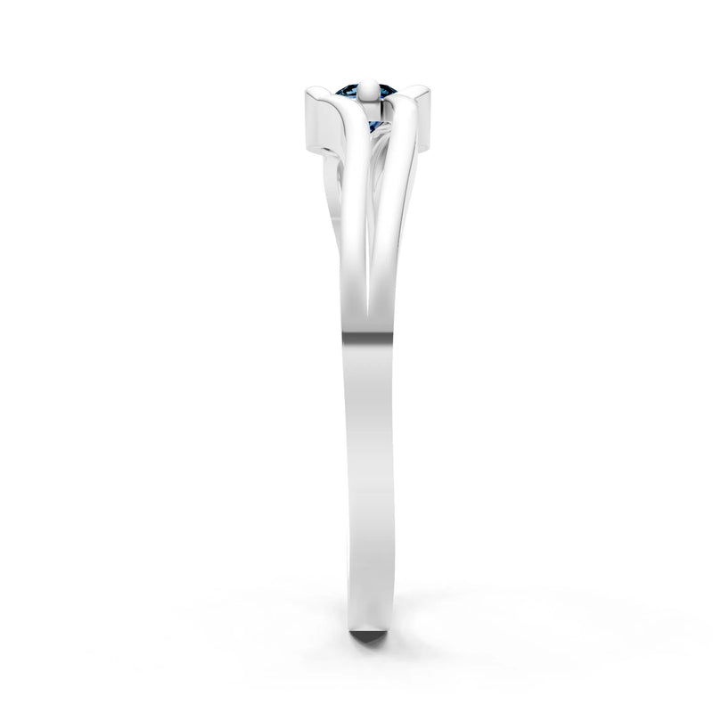 Dainty Bypass Embrace Ring