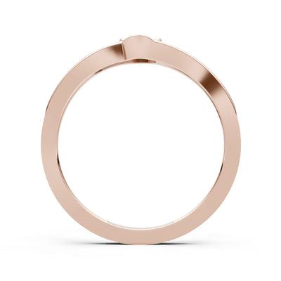 Dainty Bypass Embrace Ring