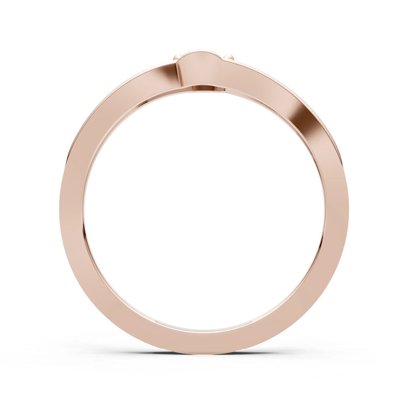 Dainty Bypass Embrace Ring